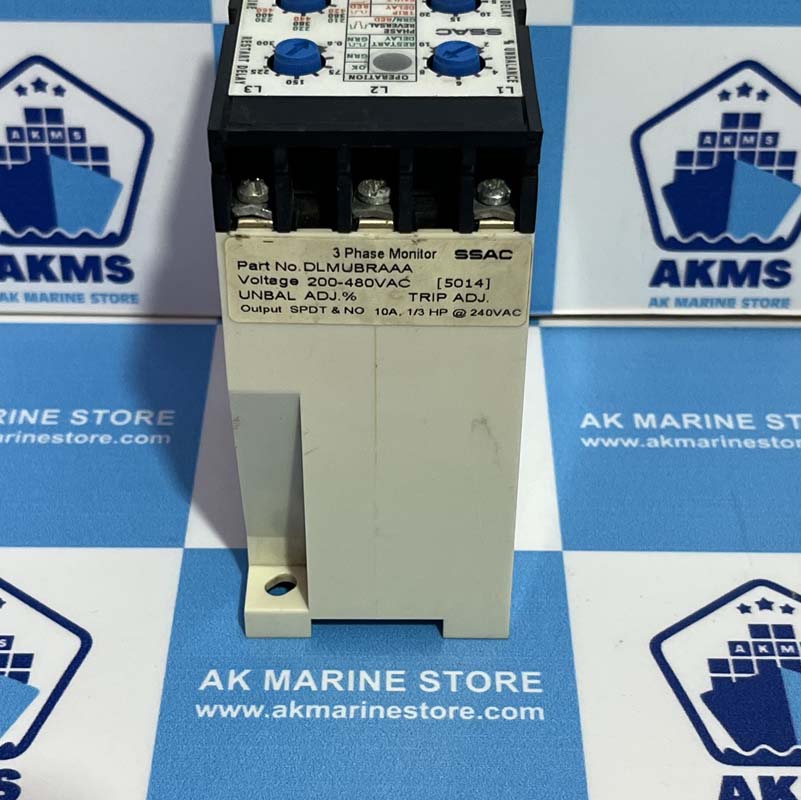 ABB SSAC DLMUBRAAA 3 PHASE VOLTAGE MONITOR