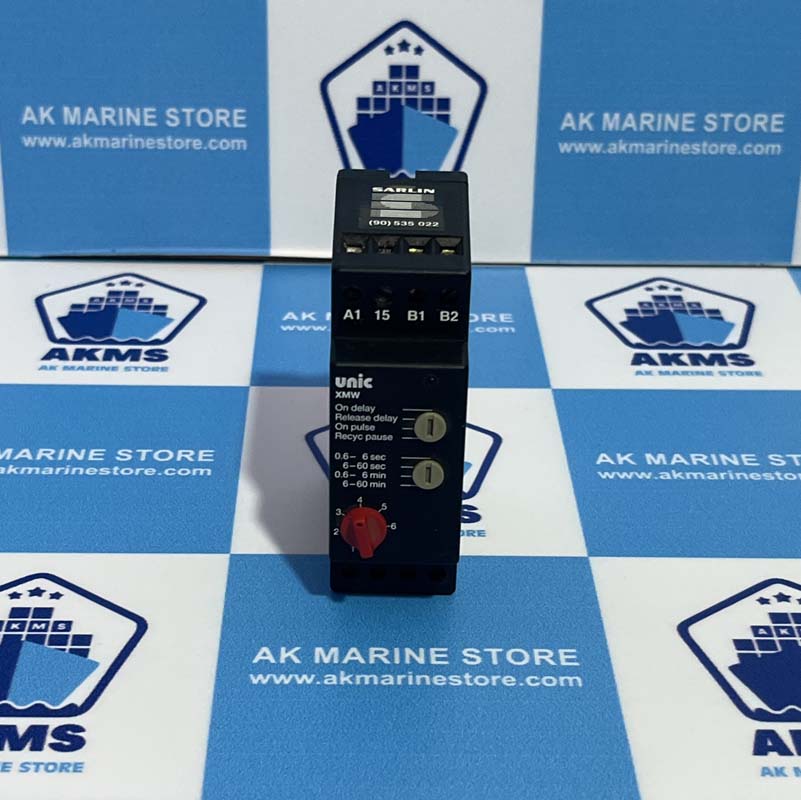 BRODERSEN UNIC XMW MULTI FUNCTION TIMER RELAY-1 BRODERSEN UNIC XMW MULTI FUNCTION TIMER RELAY