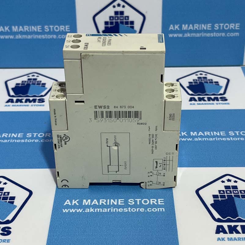 CROUZET EWS2 84873004 3PHASES SEQUENCE RELAY