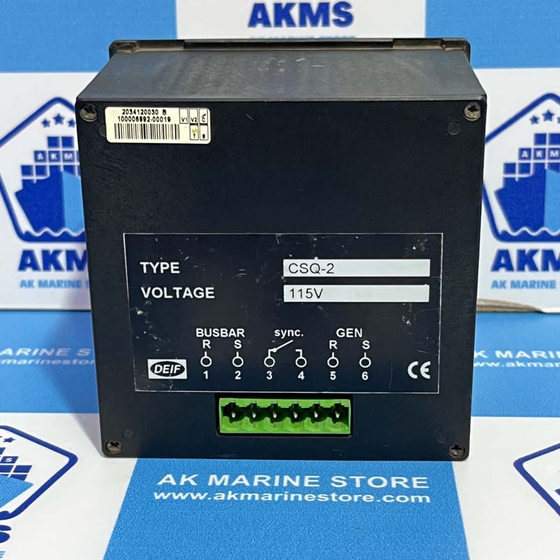 DEIF CSQ-2 SYNCHROSCOPE RELAY