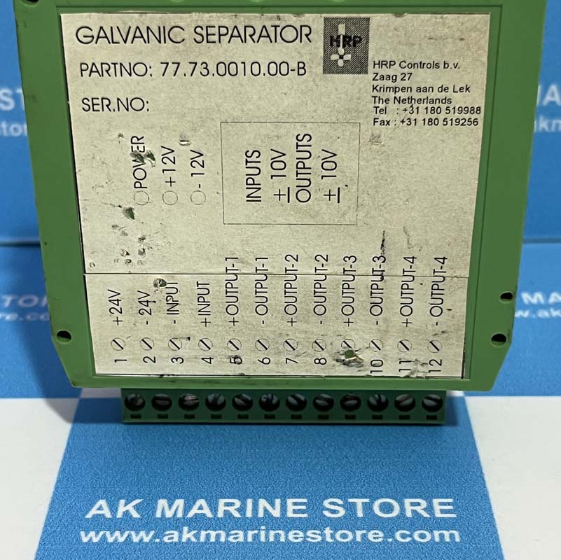 HRP 77-73-0010-00-B GALVANIC SEPARATOR-1 HRP 77-73-0010-00-B GALVANIC SEPARATOR