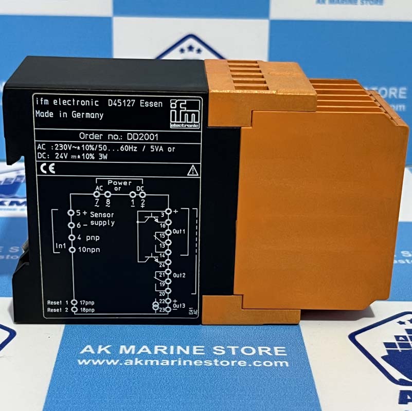 IFM ELECTRONIC DD 2001 FR-1 FREQUENCY MONITOR-3 IFM ELECTRONIC DD 2001 FR-1 FREQUENCY MONITOR