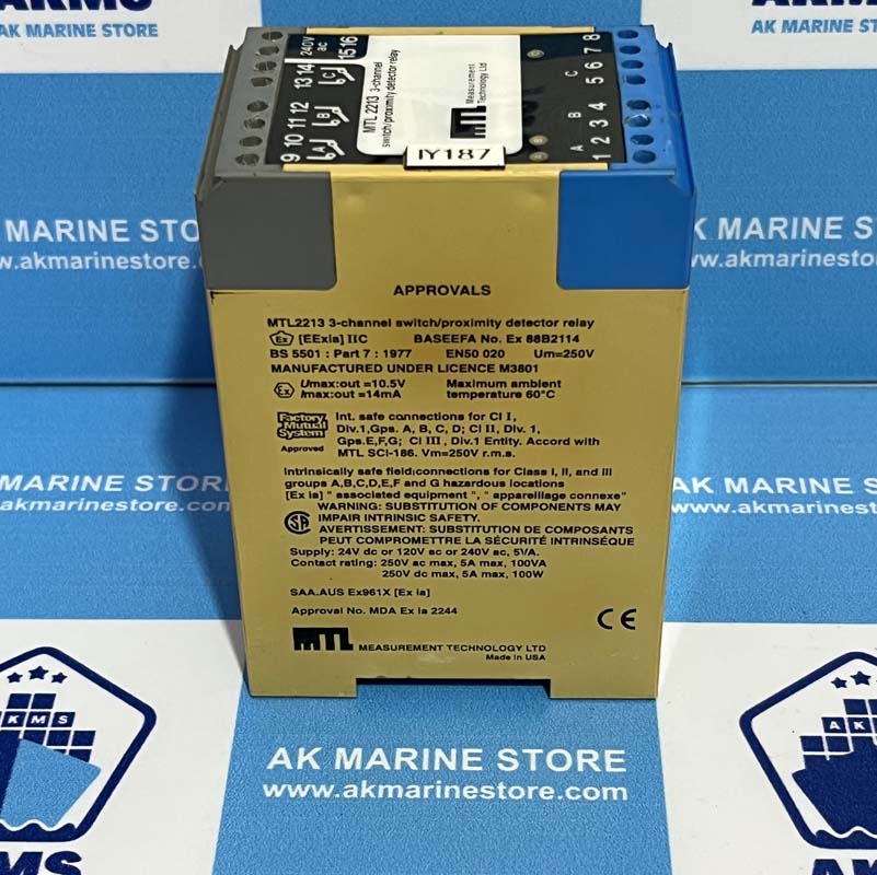 MTL 2213 PROXIMITY DETECTOR RELAY