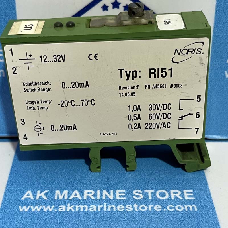 NORIS RI51 FREQUENCY LIMIT VALUE SWITCH