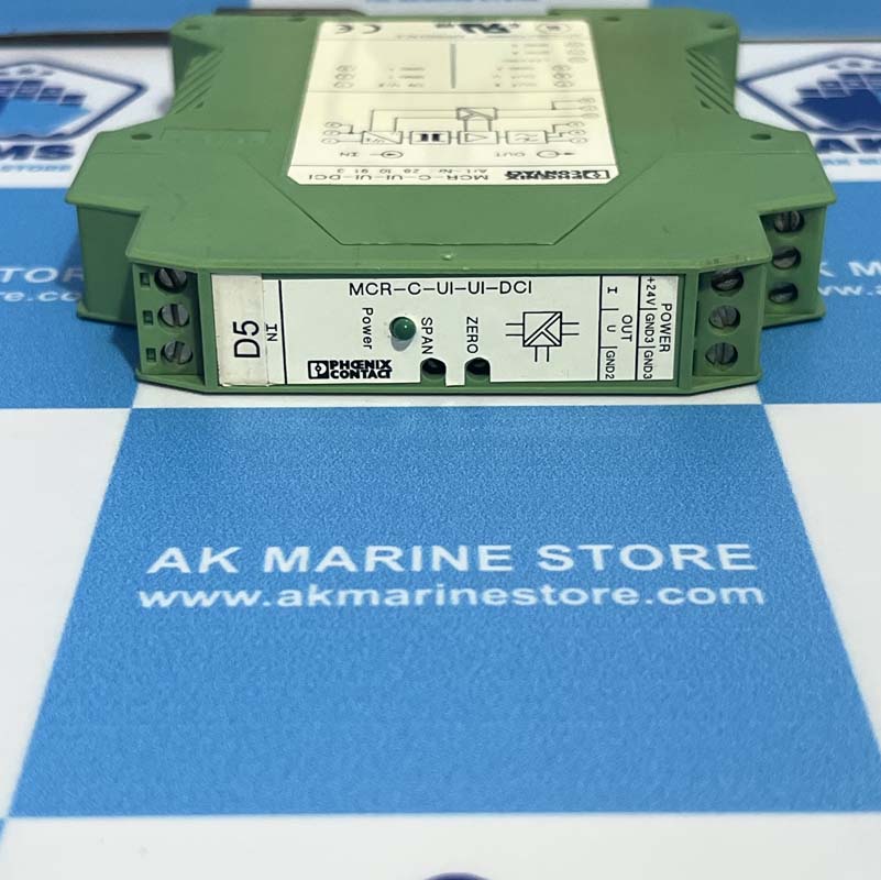 PHOENIX CONTACT MCR-C-UI-UI-DCI SIGNAL CONDITIONER-1 PHOENIX CONTACT MCR-C-UI-UI-DCI SIGNAL CONDITIONER