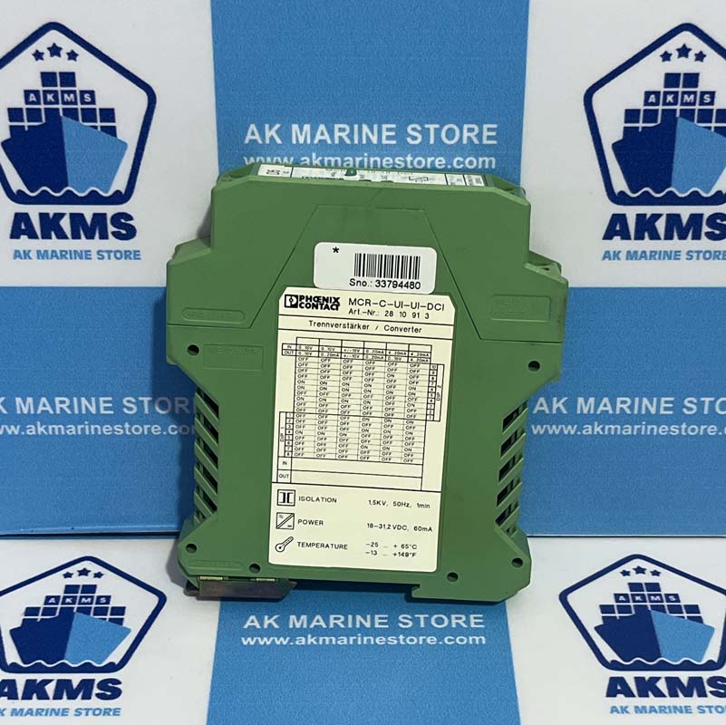 PHOENIX CONTACT MCR-C-UI-UI-DCI SIGNAL CONDITIONER-4 PHOENIX CONTACT MCR-C-UI-UI-DCI SIGNAL CONDITIONER