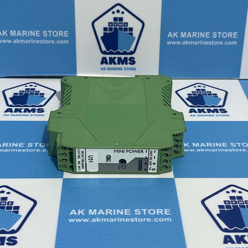 PHOENIX CONTACT MINI-PS-100-240AC-24DC-1A POWER SUPPLY