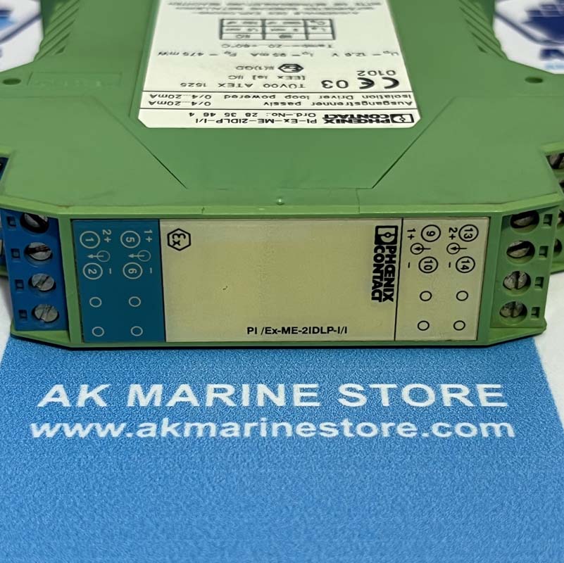 PHOENIX CONTACT PI-EX-ME-2IDLP-I-I SIGNAL ISOLATOR