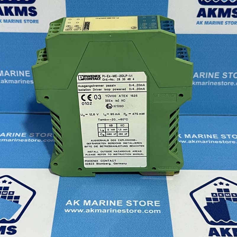 PHOENIX CONTACT PI-EX-ME-2IDLP-I-I SIGNAL ISOLATOR