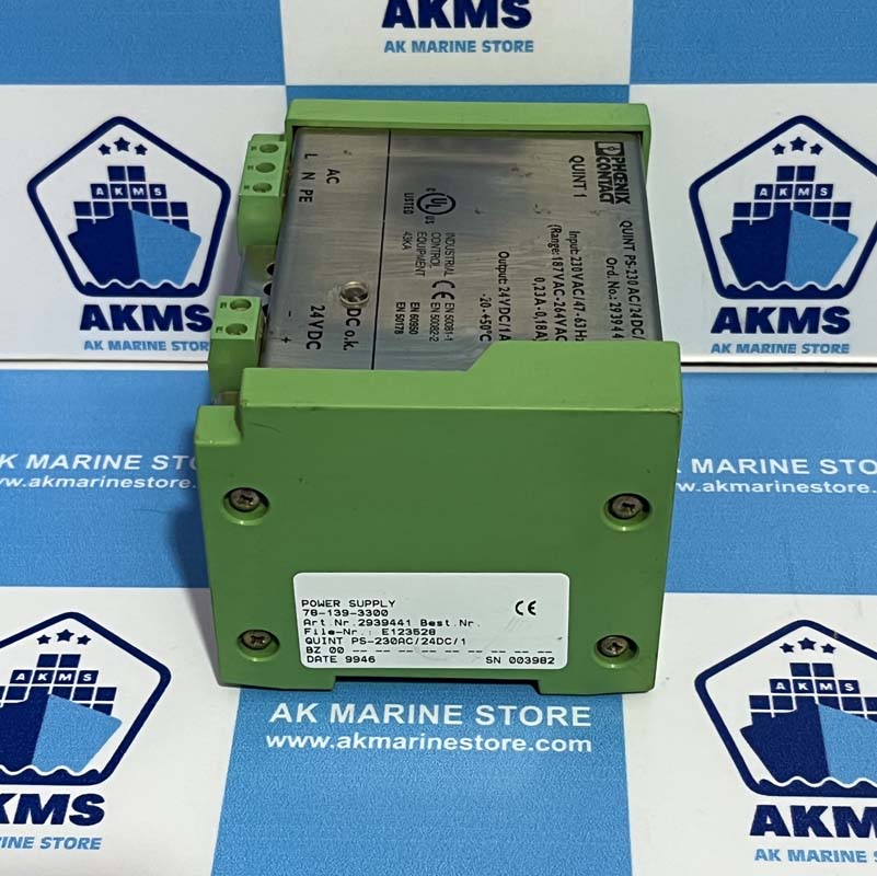 PHOENIX CONTACT QUINT1 78-139-3300 POWER SUPPLY-2 PHOENIX CONTACT QUINT1 78-139-3300 POWER SUPPLY