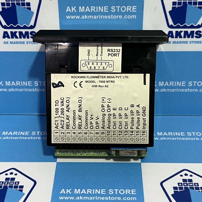 ROCKWIN 7000 MTRD REV-A2 FLOWMETER