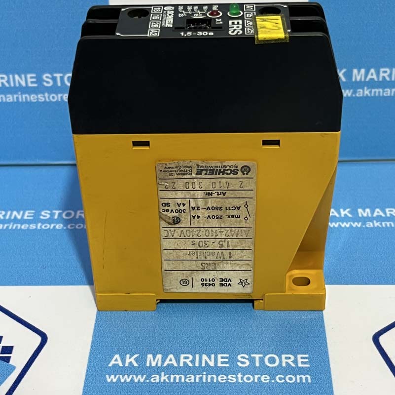 SCHIELE INDUSTRIEWERKE ERS 15-30S TIMER RELAY-2 SCHIELE INDUSTRIEWERKE ERS 15-30S TIMER RELAY