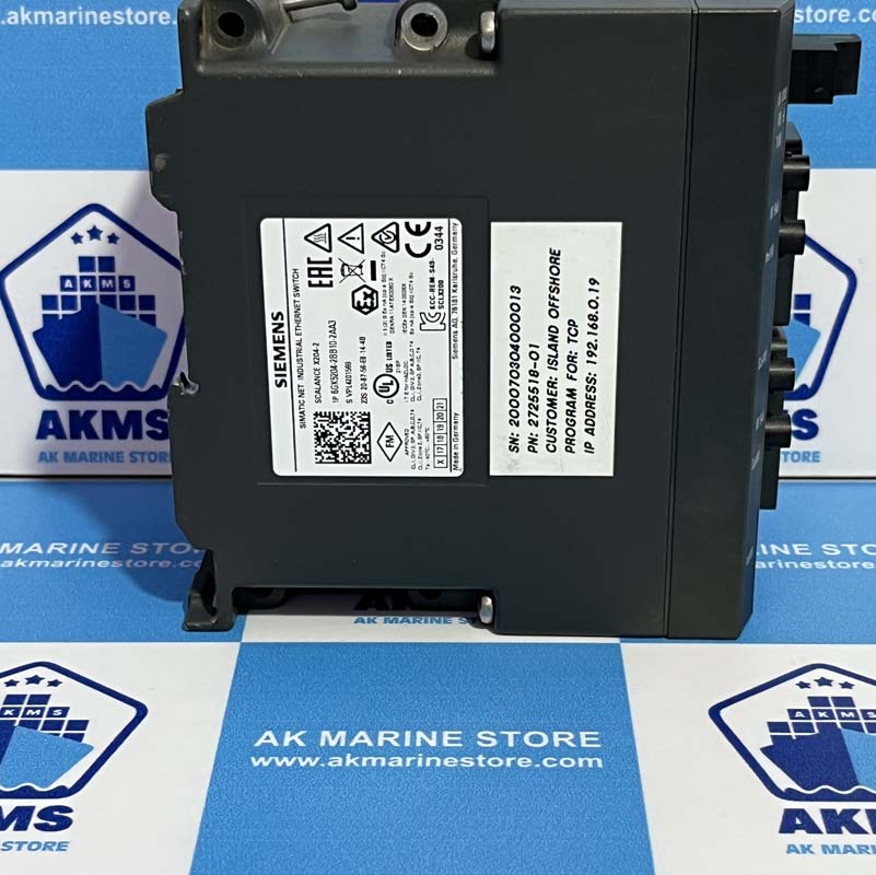 SIEMENS SCALANCEX204-2 6GK5204-2BB10-2AA3 SIMATIC NET INDUSTRIAL ETHERNET SWITCH-1 SIEMENS SCALANCEX204-2 6GK5204-2BB10-2AA3 SIMATIC NET INDUSTRIAL ETHERNET SWITCH