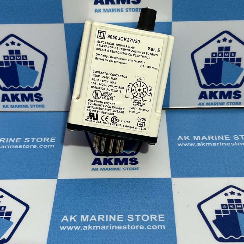 SQUARE D 9050JCK27V20 TIME DELAY RELAY