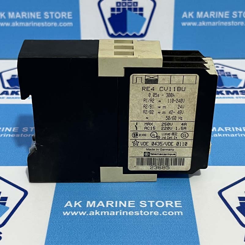 TELEMECANIQUE RE4 CV11BU TIMER RELAY MODULE-2 TELEMECANIQUE RE4 CV11BU TIMER RELAY MODULE