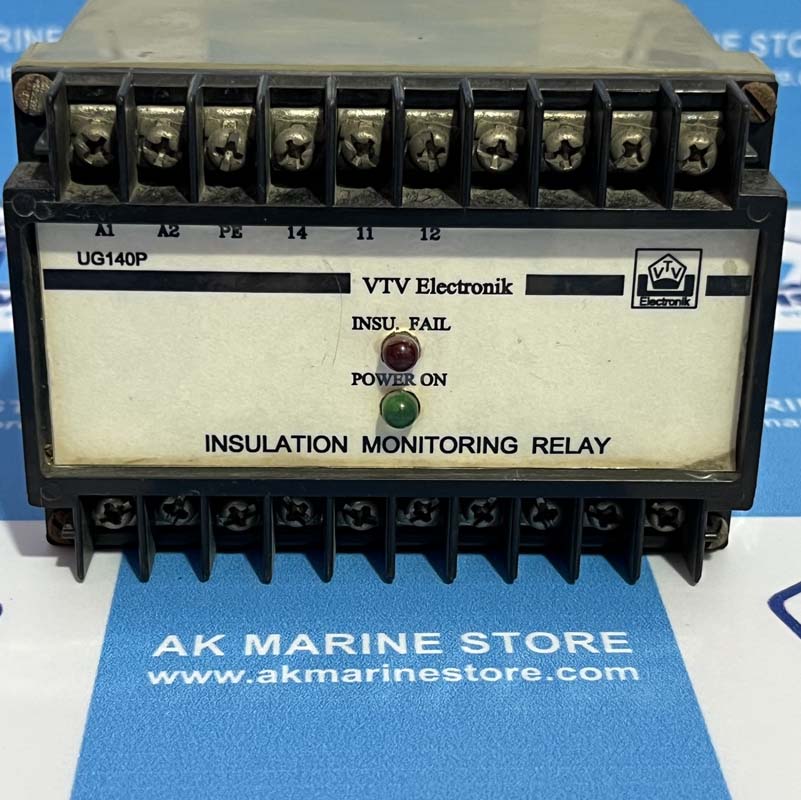 VTV ELECTRONIK UG140P INSULATION MONITORING RELAY