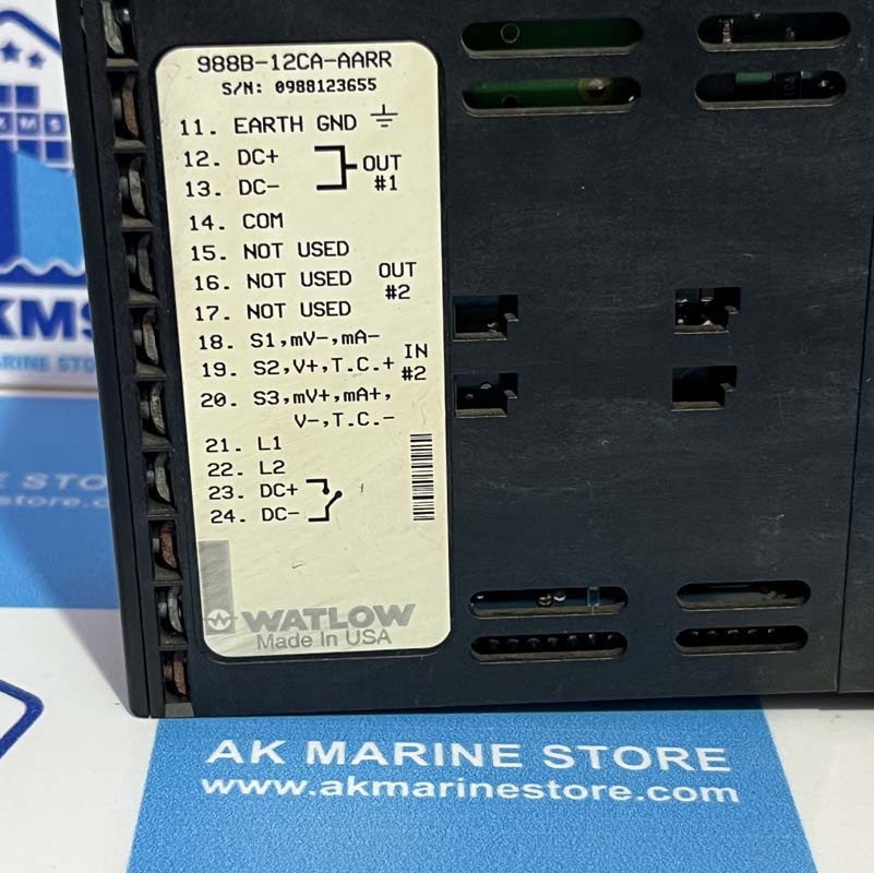 WATLOW 988B-12CA-AARR PROCESS TEMPERATURE CONTROLLER