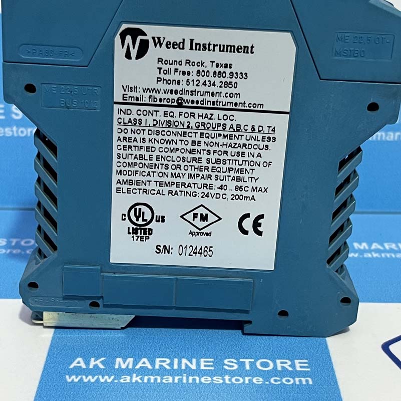 WEED INSTRUMENT EOTEC 2000 2E55 MEDIA CONVERTER-5 WEED INSTRUMENT EOTEC 2000 2E55 MEDIA CONVERTER