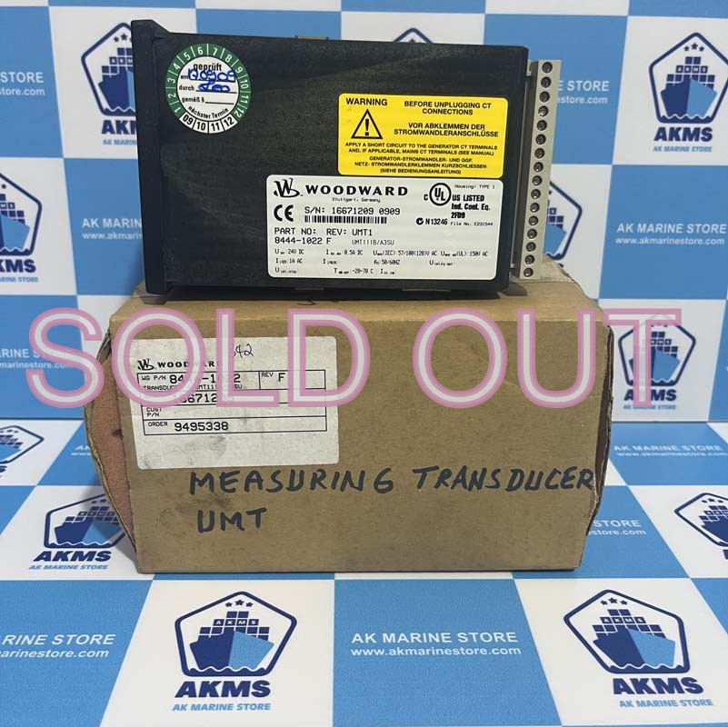 WOODWARD 8444-1022 REV-F UMT 1 MEASURING TRANSDUCER-6 WOODWARD 8444-1022 REV-F UMT 1 MEASURING TRANSDUCER