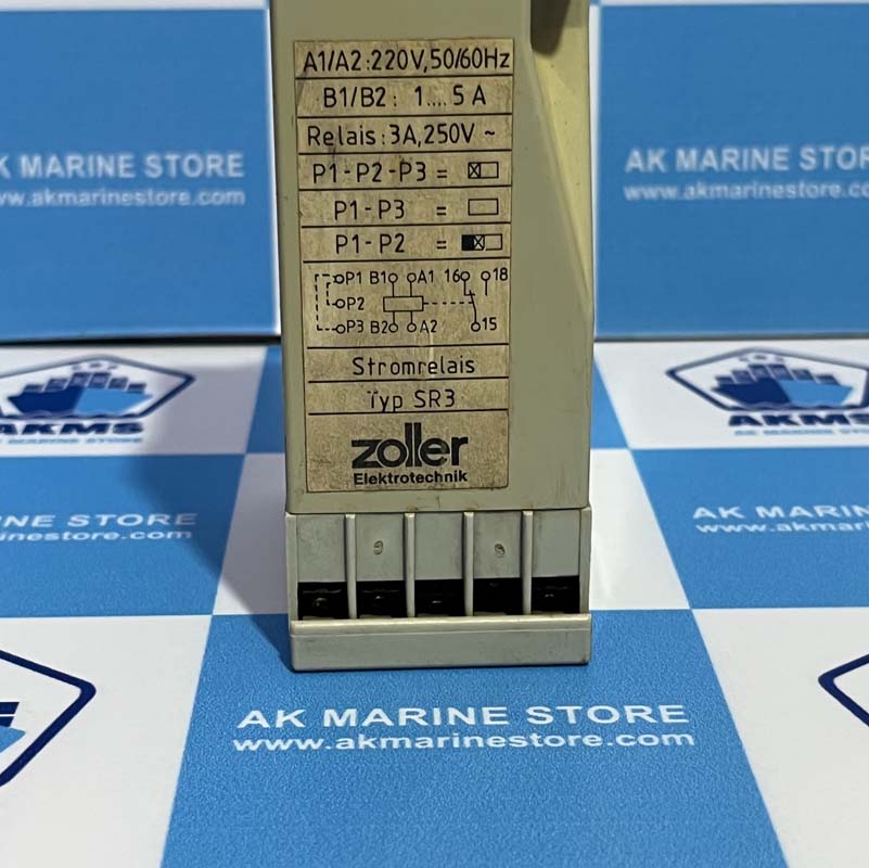 ZOLLER ELEKTROTECHNIK SR3 OVERLOAD RELAY