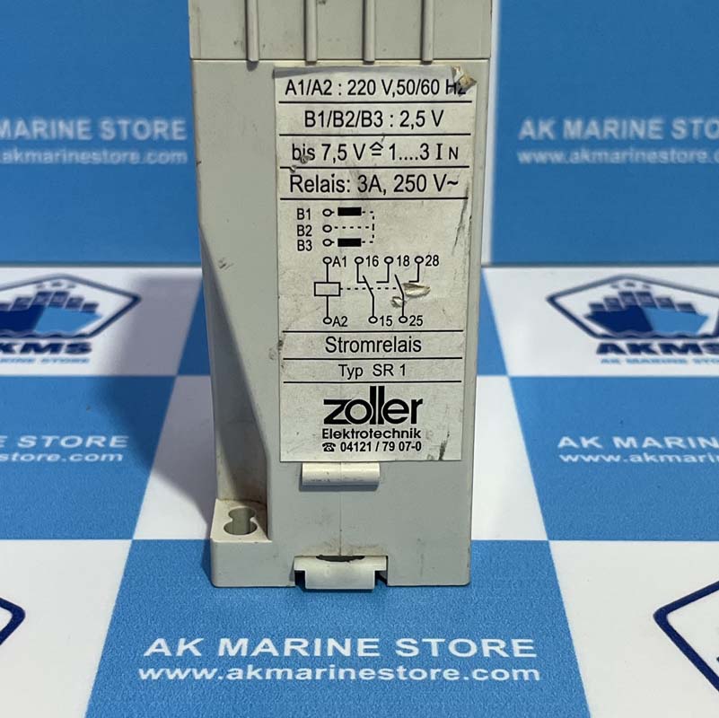 ZOLLER SR 1 OVERLOAD RELAY