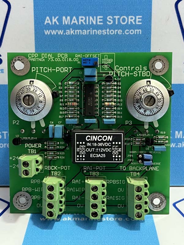 HRP CONTROLS 73.00.0118.00 PCB CARD