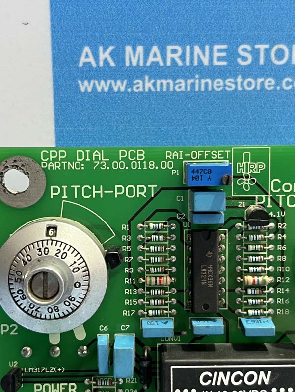 HRP CONTROLS 73.00.0118.00 PCB CARD