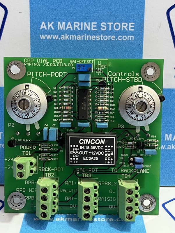 HRP CONTROLS 73.00.0118.00 PCB CARD