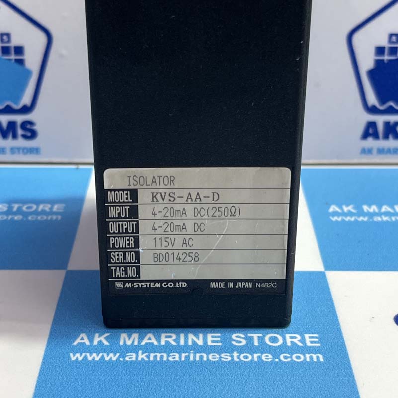 M-SYSTEM CO LTD KVS-AA-D ISOLATOR