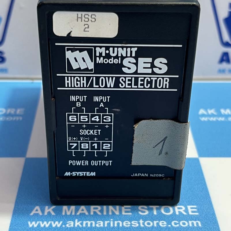 M-SYSTEM CO LTD SES-2A-D HIGH-LOW SELECTOR