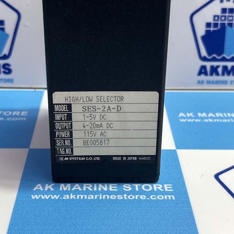 M-SYSTEM CO LTD SES-2A-D HIGH-LOW SELECTOR