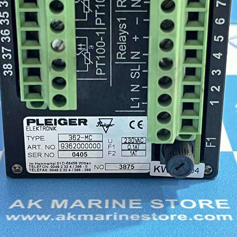 PLEIGER ELEKTRONIK 362 MC MULTI FUNCTION CONTROLLER-3 PLEIGER ELEKTRONIK 362 MC MULTI FUNCTION CONTROLLER