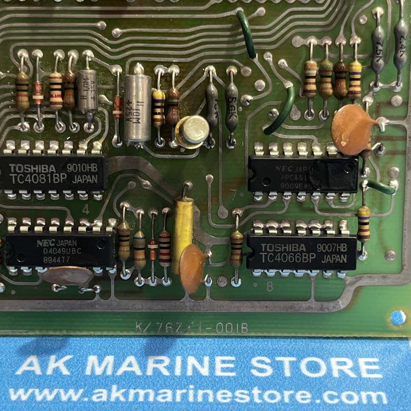 TERASAKI ECB-121 K-76Z-1-001B PCB CARD-2 TERASAKI ECB-121 K-76Z-1-001B PCB CARD