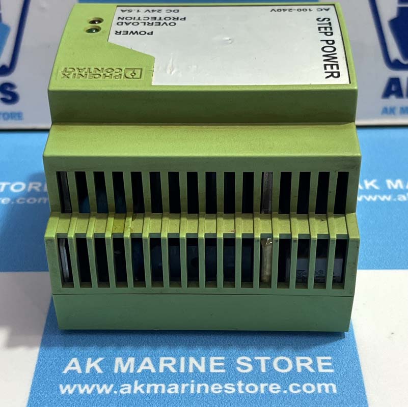 PHOENIX CONTACT STEP-PS-100-240AC-24DC-1.5 POWER SUPPLY-3 PHOENIX CONTACT STEP-PS-100-240AC-24DC-1.5 POWER SUPPLY