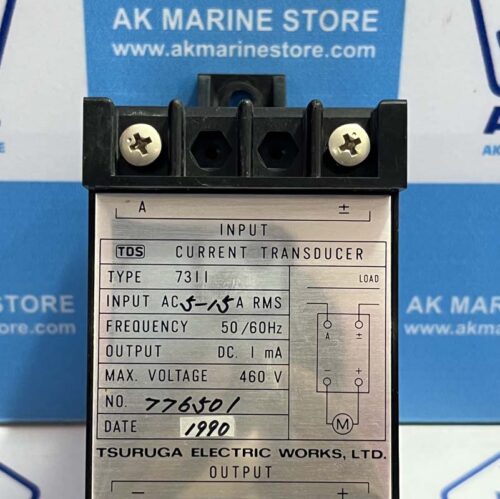 TSURUGA ELECTRIC WORKS LTD 7311 CURRENT TRANSDUCER