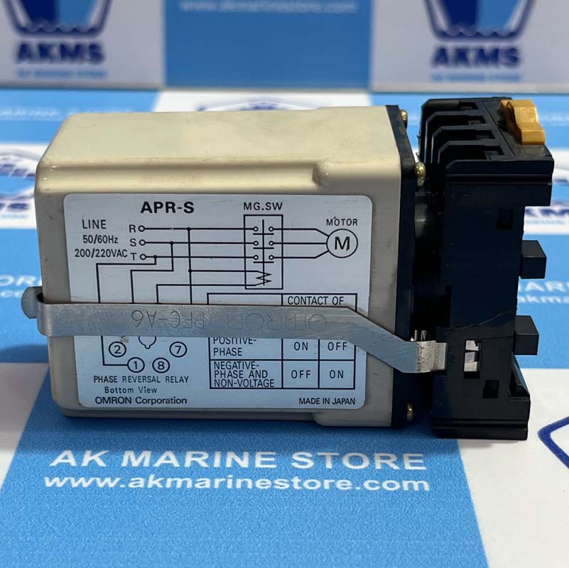 OMRON APR-S PHASE REVERSAL RELAY-2 OMRON APR-S PHASE REVERSAL RELAY