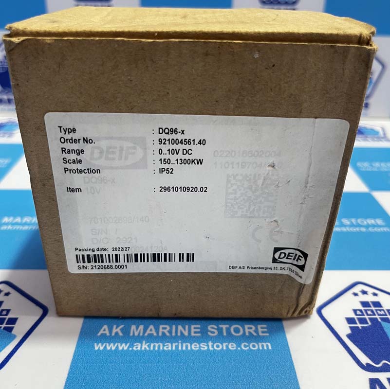 DEIF DQ96-X 150-1300KW METER
