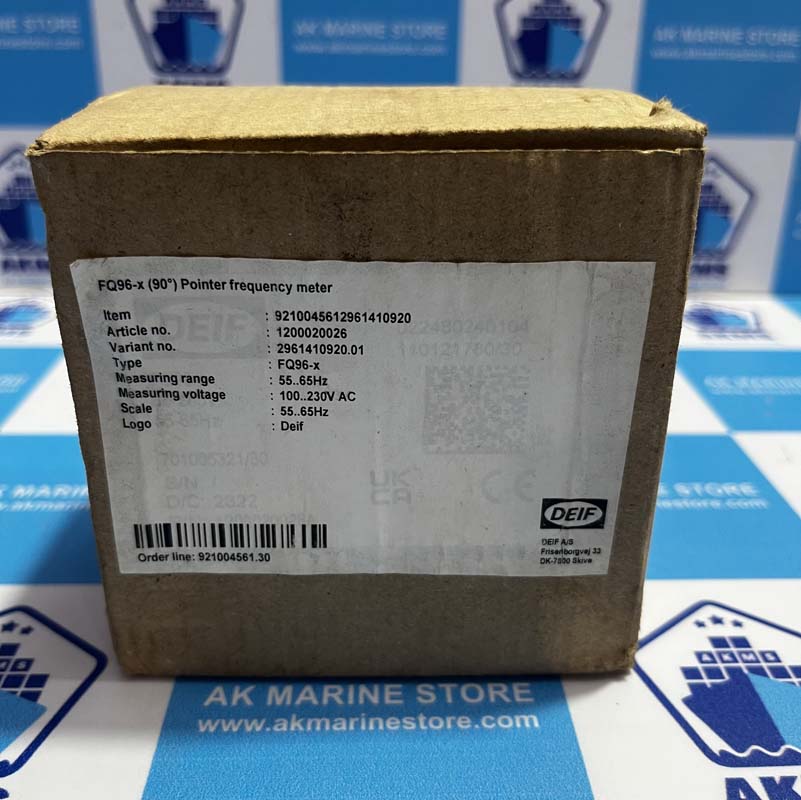 DEIF DQ96-X 55-65HZ METER