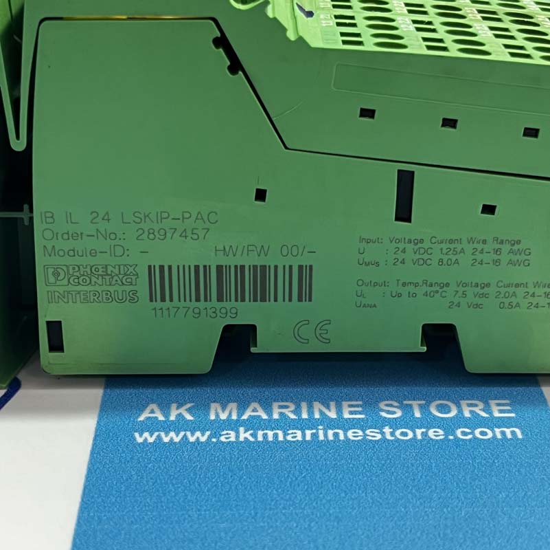 PHOENIX CONTACT IB IL 24 LSKIP-PAC COMMUNICATION MODULE