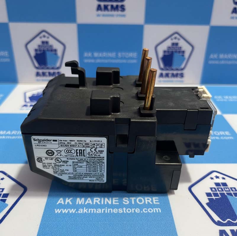 SCHNEIDER ELECTRIC LRD3363 THERMAL OVERLOAD RELAY