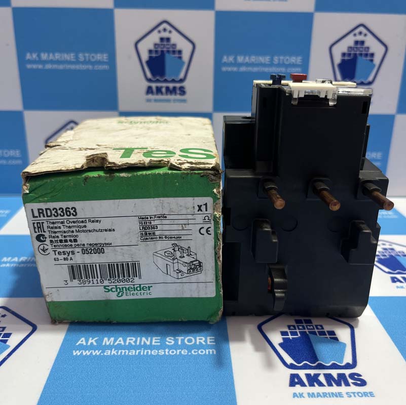 SCHNEIDER ELECTRIC LRD3363 THERMAL OVERLOAD RELAY