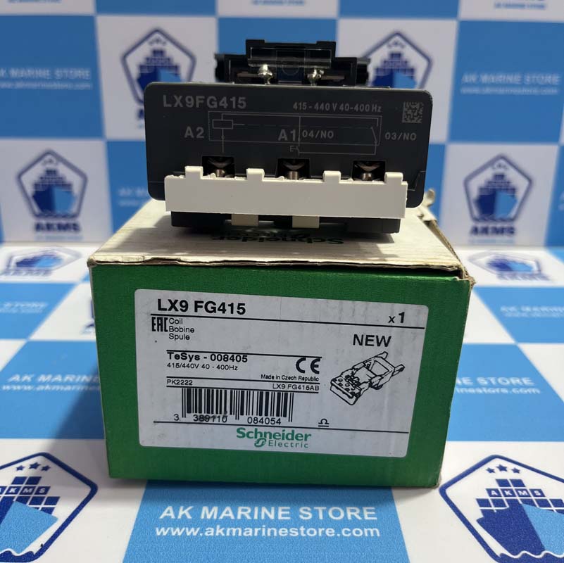 SCHNEIDER ELECTRIC LX9 FG415 CONTACTOR COIL-2 SCHNEIDER ELECTRIC LX9 FG415 CONTACTOR COIL