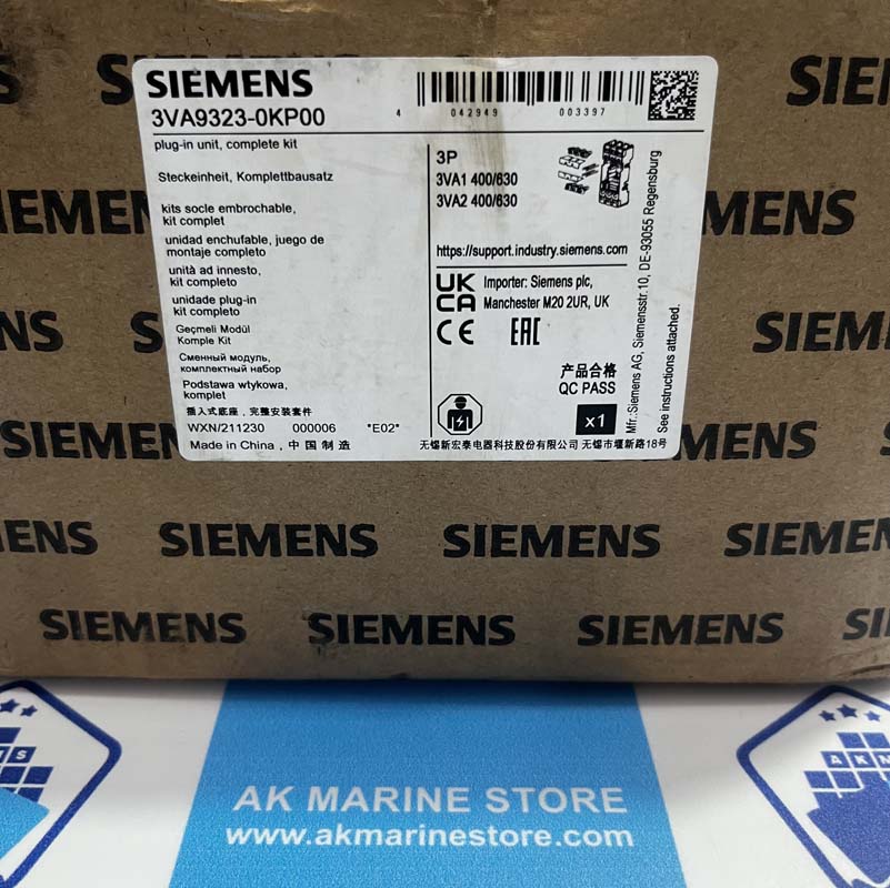 SIEMENS 3VA9323-0KP00 PLUG IN UNIT-5 SIEMENS 3VA9323-0KP00 PLUG IN UNIT