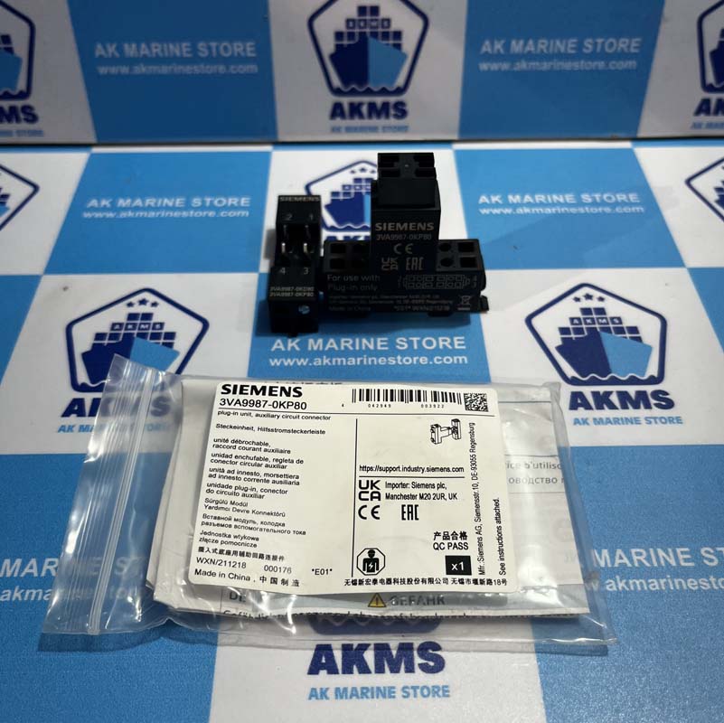 SIEMENS 3VA9987-0KP80 PLUG IN UNIT AUXILIARY