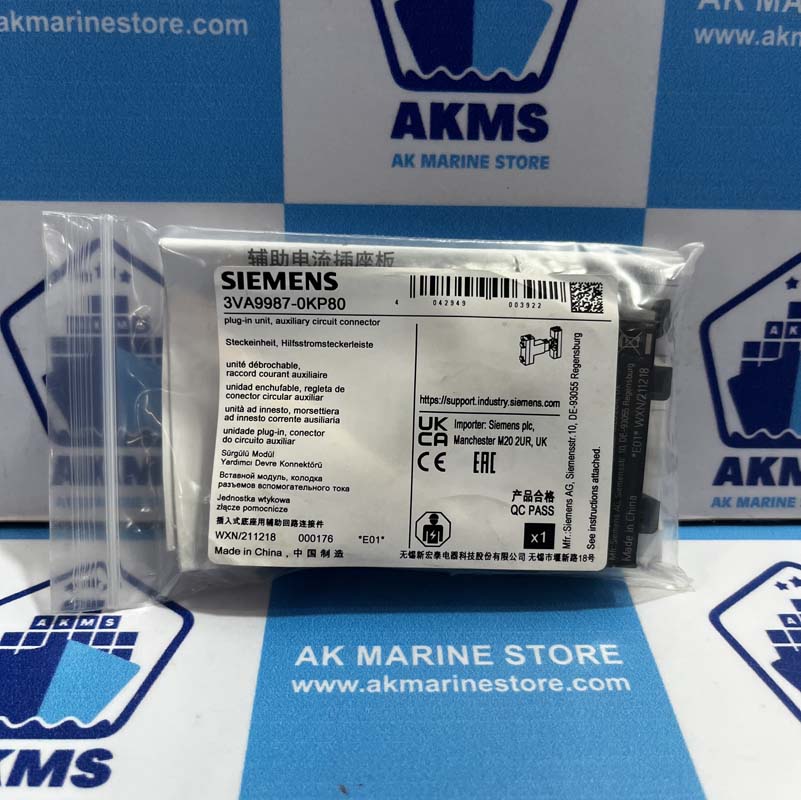 SIEMENS 3VA9987-0KP80 PLUG IN UNIT AUXILIARY