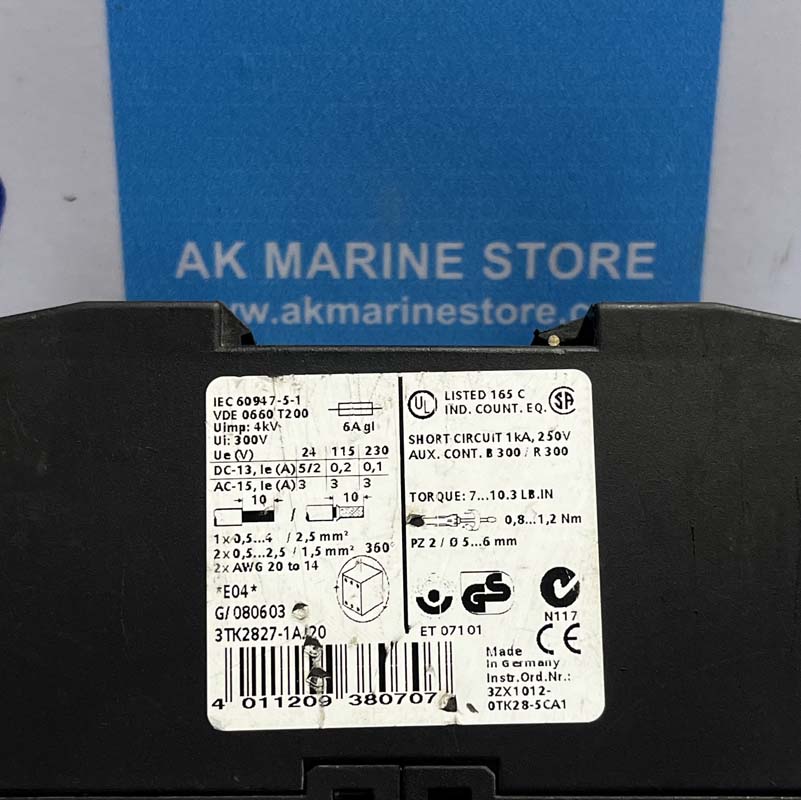 SIEMENS SIRIUS 3TK2827-1AL20 SAFETY RELAY-2 SIEMENS SIRIUS 3TK2827-1AL20 SAFETY RELAY