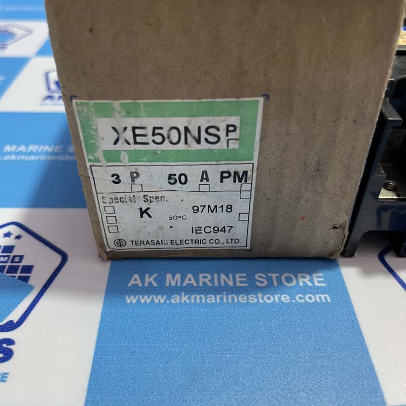 TERASAKI XE50NS 50 AMP CIRCUIT BREAKER