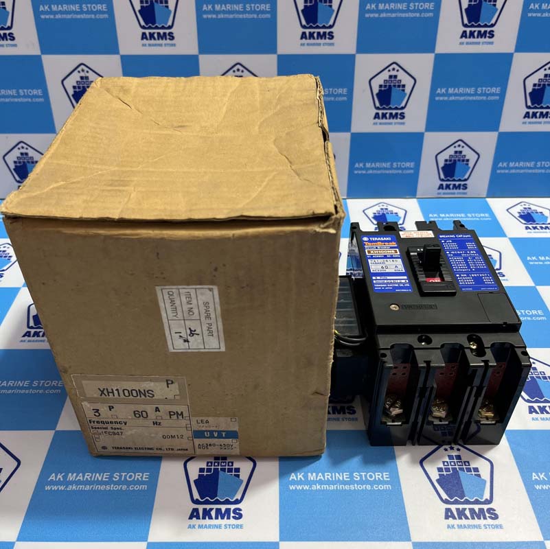 TERASAKI XH100NS 60 AMP CIRCUIT BREAKER-5 TERASAKI XH100NS 60 AMP CIRCUIT BREAKER