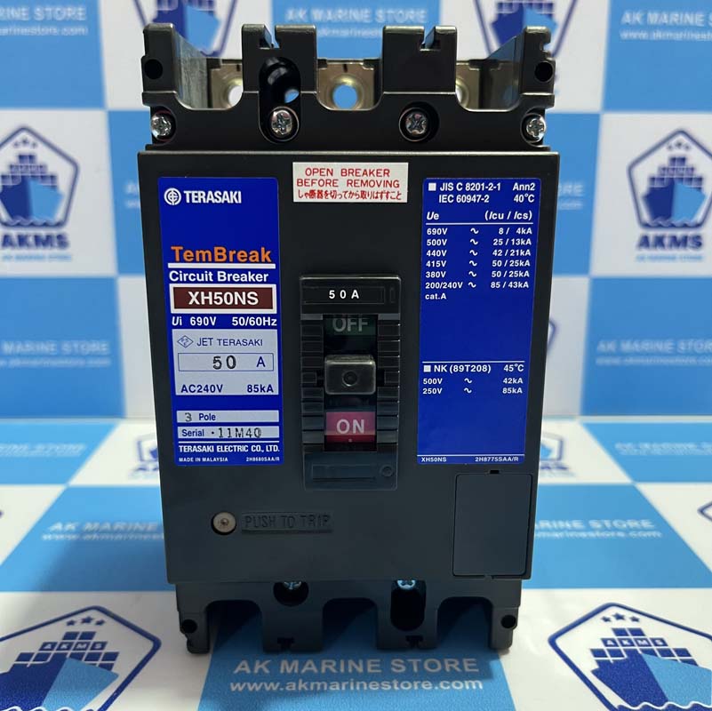 TERASAKI XH50NS 50 AMP CIRCUIT BREAKER
