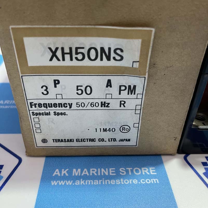 TERASAKI XH50NS 50 AMP CIRCUIT BREAKER